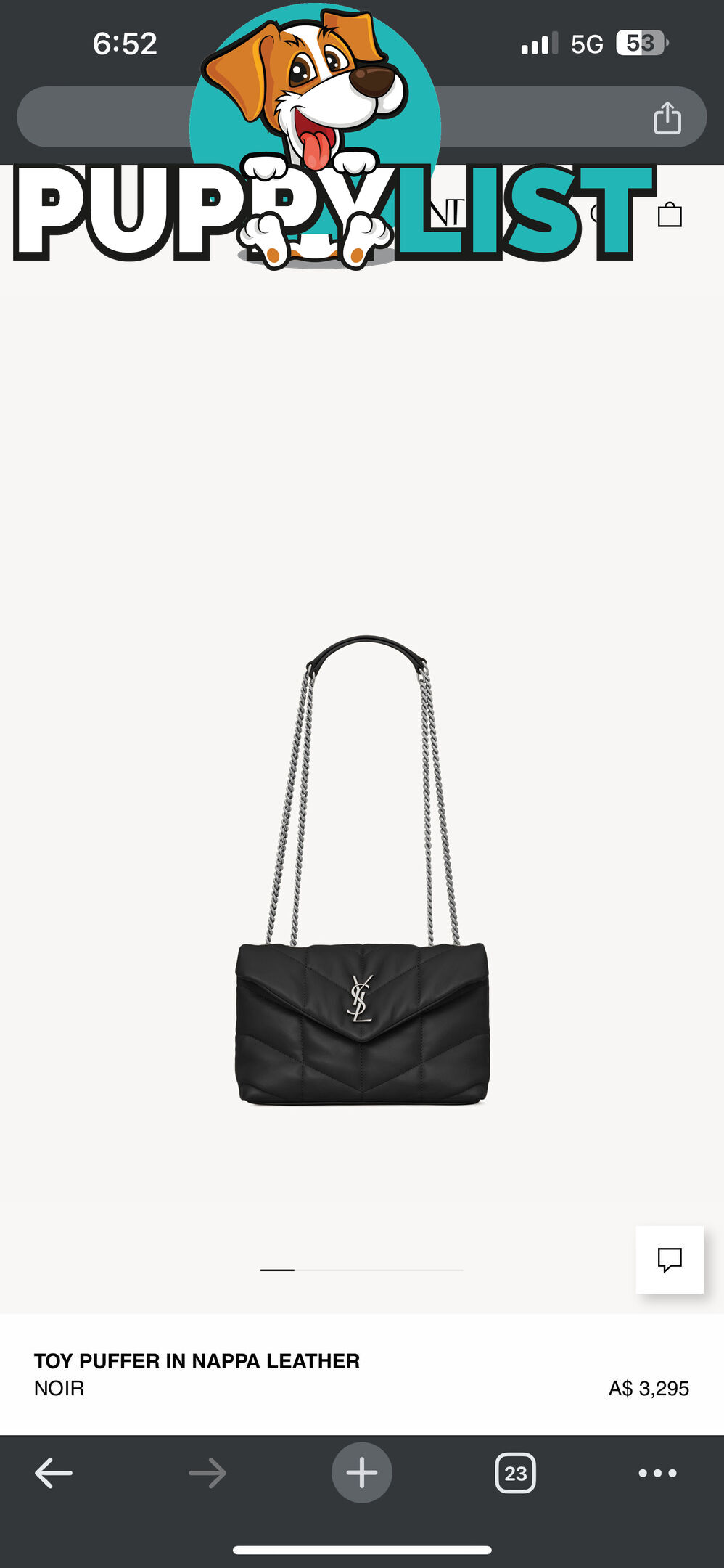 YSL handbag