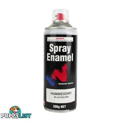 SPRAY PAINT TOUCH UP ENAMEL BLACKBURN/CHARCOAL 300G PSCCH