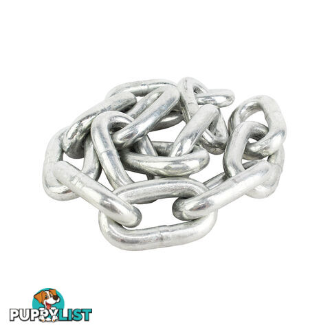 LINK CHAIN 13MM ZINC 3.5 TONNE PER METRE LC13N-PM