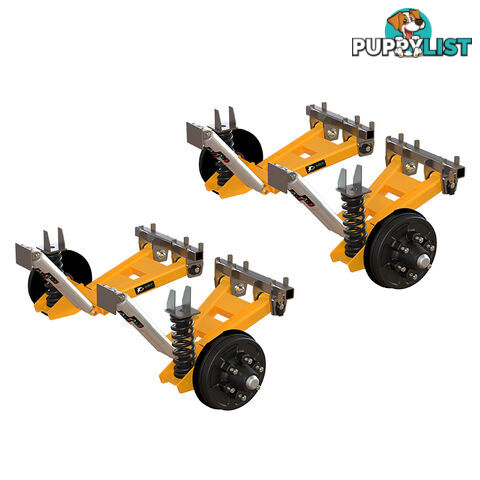 WOLF TANDEM INDEPENDENT SUSPENSION ELECTRIC OFF ROAD 4000KG KYB SHOCKS WIS4.0TT