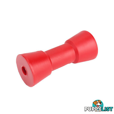 POLY SOFT ROLLER 6&#8243; SYDNEY ROLLER 17MM BORE RED BRPS313