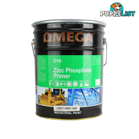 OMEGA PRIMER UNDERCOAT QDD ZP DARK GREY 4L UCG4L