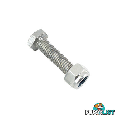 M10 BOLT ZINC PLATED 25MM BM10Z