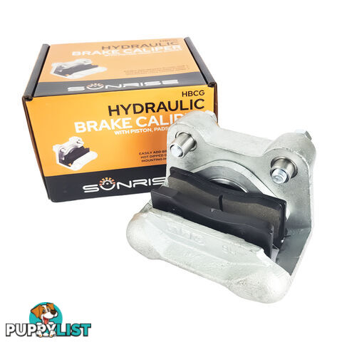 HYDRAULIC BOAT TRAILER BRAKE CALIPER GALVANISED HBCG