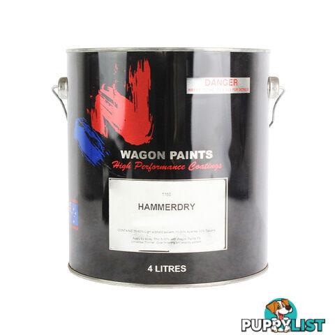 WAGON PREMIUM HAMMERTONE PAINT PACIFIC BLUE/DARK BLUE 4L PHB4W