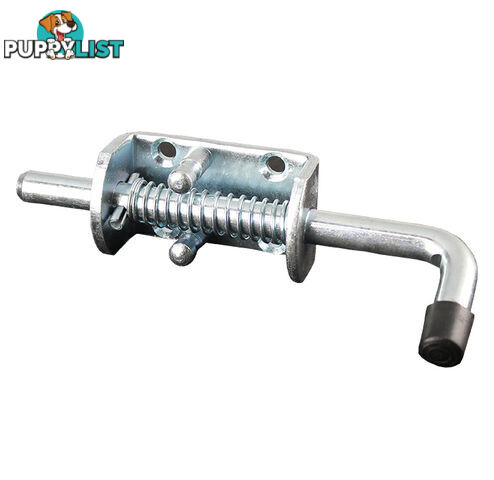 SPRING LOADED CATCH WITH HOLD FACILITY 12X170MM ZINC SLLZ12170