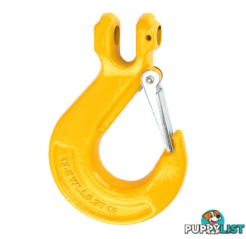 CLEVIS LIFTING HOOK WITH LATCH 7/8-8 RATED 2000KG CSHL7/8