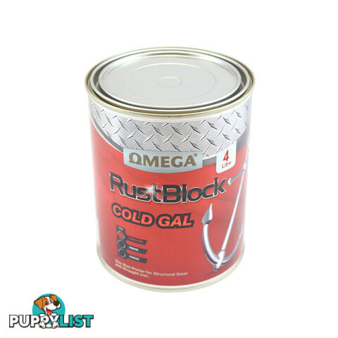 OMEGA RUST BLOCK COLD GAL 4L RBCG4L