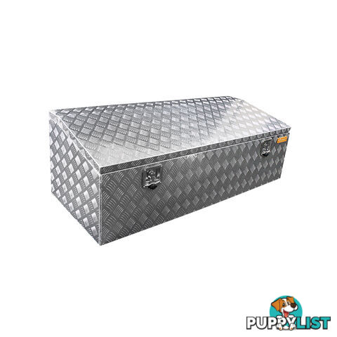 ALUMINIUM TOOL BOX SLANTED LID RECTANGULAR 1500 X 600 X 500MM ATB1500