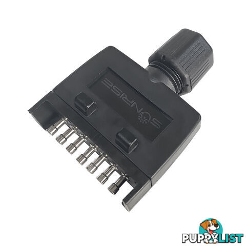 7 PIN MALE FLAT PLUG P7PF