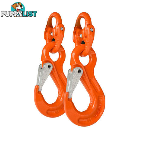 G80 VEHICLE CHAIN SAFETY HOOK HAMMERLOCK AND EYE SLING HOOK SET ADR APPROVED AND TESTED LCHSG80