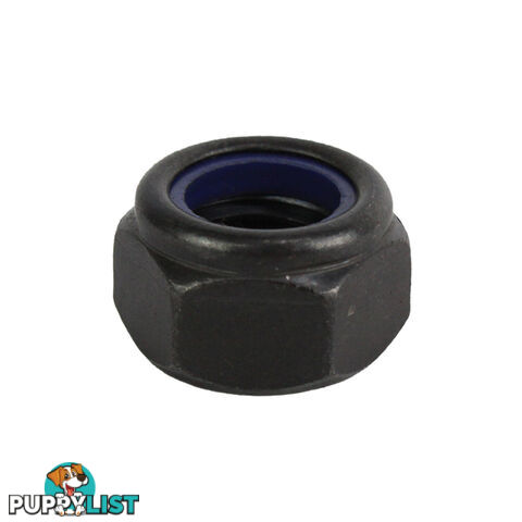 M16 NYLOC NUT 5/8&#8243; BLACK NNM16