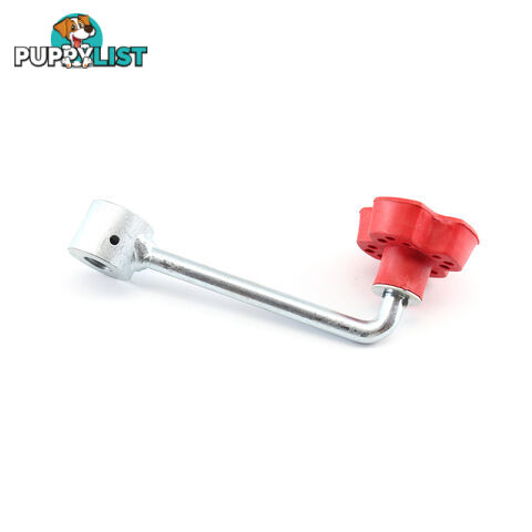 SPARE HANDLE FOR JOCKEY WITH PLASTIC KNOB ZINC JWHZPH