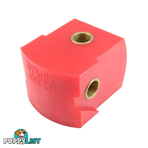 POLY BLOCK FOR OFF-ROAD TRAILER COUPLING RED REPLACEMENT PBOFC