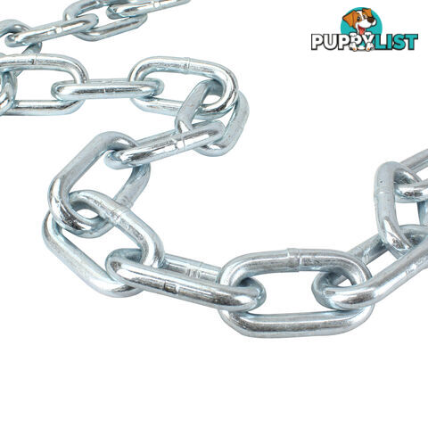 LINK CHAIN 8MM 25KG BAG ZINC 1.6 TONNE LC8N