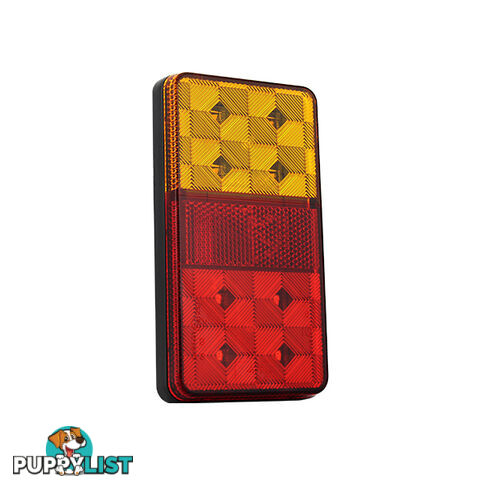 LED TRAILER TAIL LIGHT M/VOLT 150 X 80MM 12/24V LED15080MV