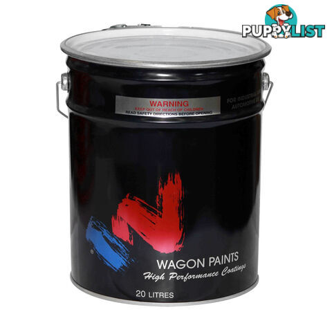 WAGON PREMIUM HAMMERTONE PAINT ALUMINIUM/SILVER 20L PHS20W