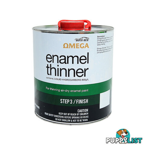 OMEGA ENAMEL THINNER 4L TE4L