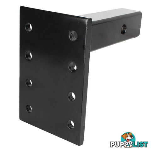 PINTLE HOOK RECEIVER ARM 8 HOLE SOLID SHANK PHR8H