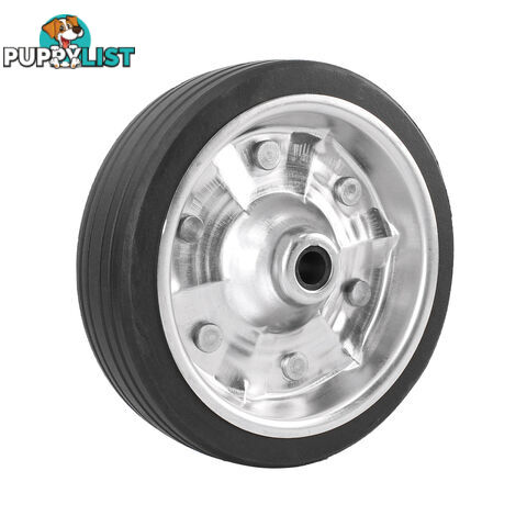 8&#8243; SPARE SOLID RUBBER WITH STEEL INSERT WHEEL JSS8W