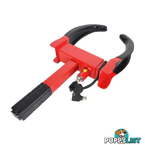 WHEEL CLAMP RED HEAVY DUTY WCLHD