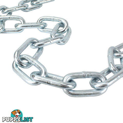 LINK CHAIN 6MM 25KG BAG ZINC 1 TONNE LC6N