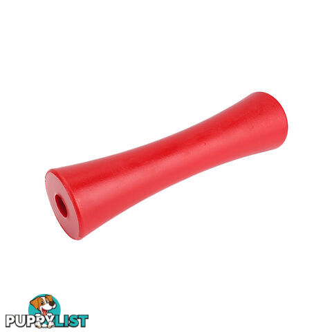 POLY SOFT ROLLER 12&#8243; CONCAVE ROLLER 26MM BORE RED BRPS315