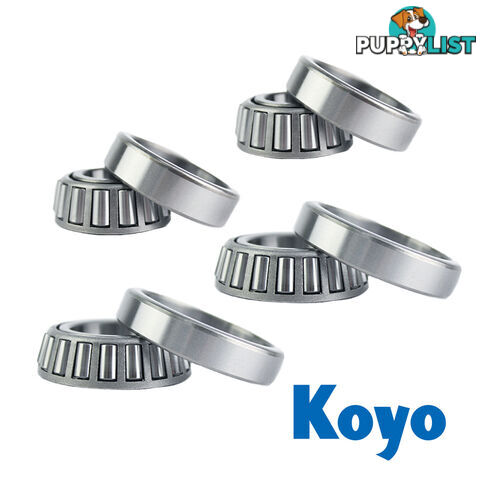 KOYO BEARING SET CUP AND CONE AXLE UPGRADE ONLY JAPBEARLMSLSUR