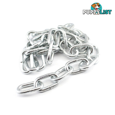 LINK CHAIN 6MM ZINC 1 TONNE PER METRE LC6N-PM