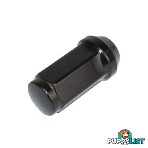 DOME NUT 1/2&#8243; BLACK SUIT FORD AND LANDCRUISER DN1/2B