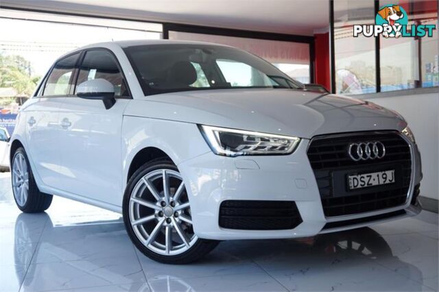 2017 AUDI A1 SPORTBACK1 0TFSI 8XMY18 5D HATCHBACK