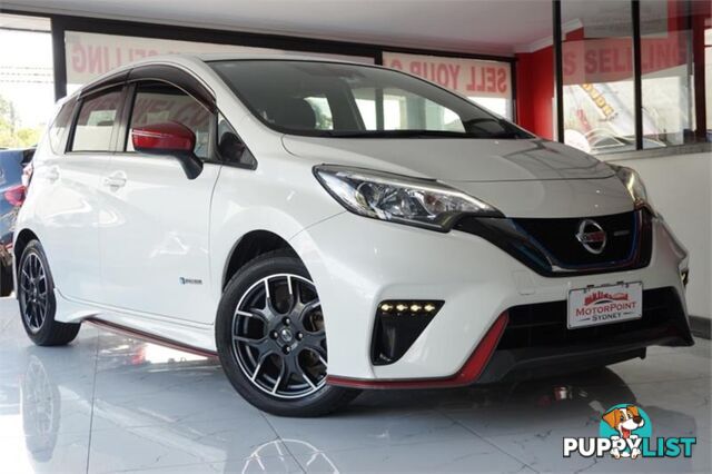 2017 NISSAN NOTE EPOWER HE12 5D HATCHBACK