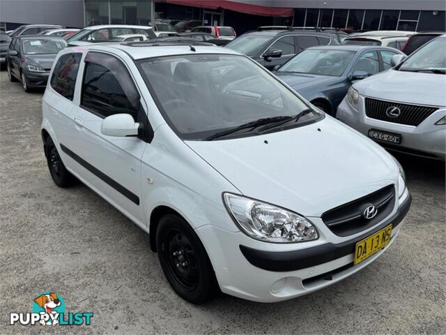 2011 HYUNDAI GETZ SX TBMY09 3D HATCHBACK