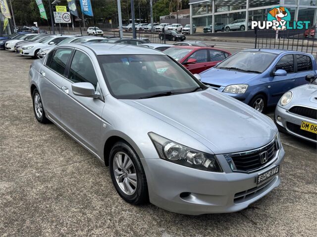 2008 HONDA ACCORD VTI L 40MY06UPGRADE 4D SEDAN