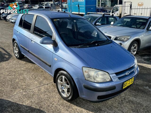 2004 HYUNDAI GETZ GL TB 5D HATCHBACK