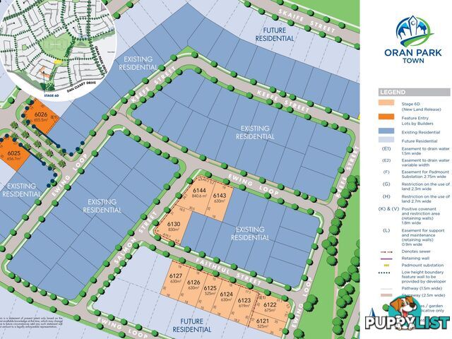 Lot 6144 Ewing Loop ORAN PARK NSW 2570