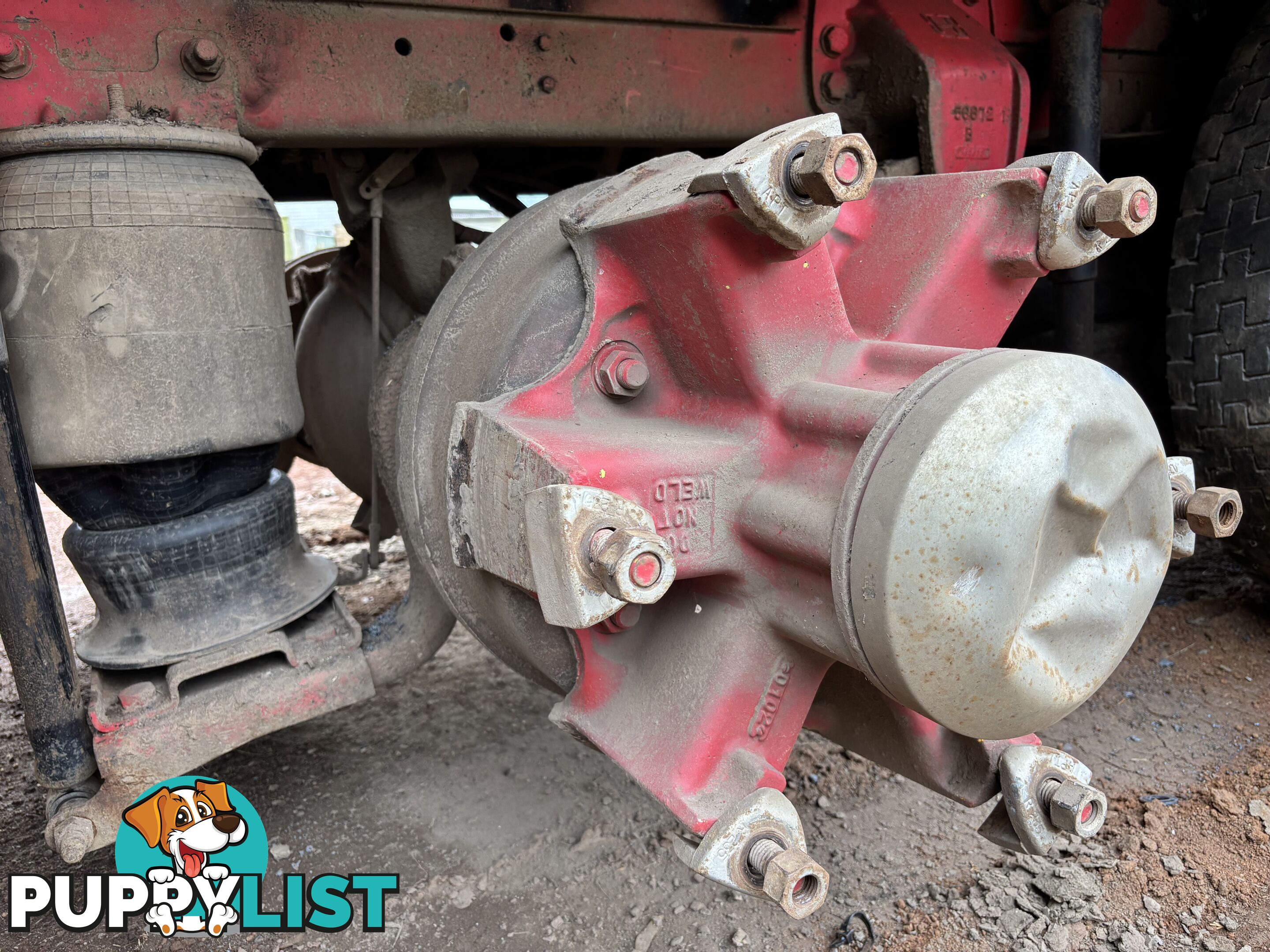 Meritor 40/145 diffs and airbag suspension