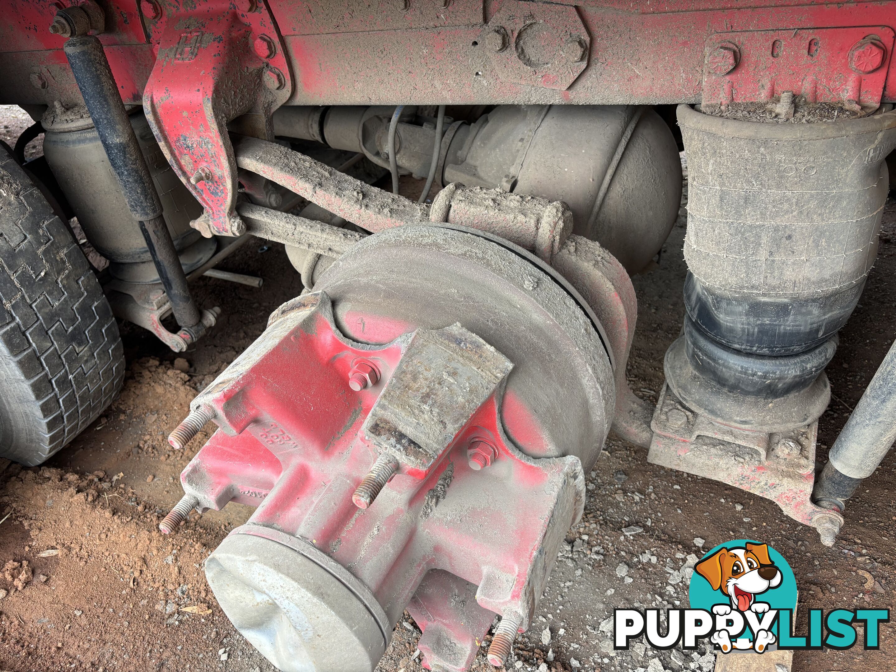 Meritor 40/145 diffs and airbag suspension