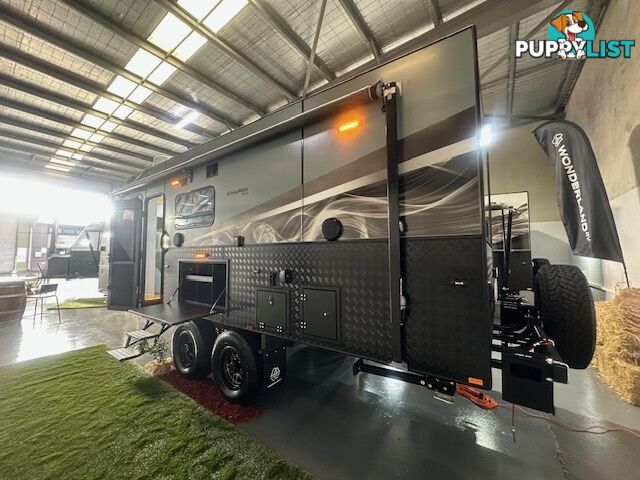 **MACKAY SHOWROOM** WONDERLAND RV AMAROO FAMILY TRIPLE BUNK 21FT - WL1058