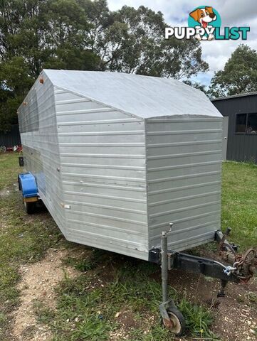 Large Double Axle Box Trailer