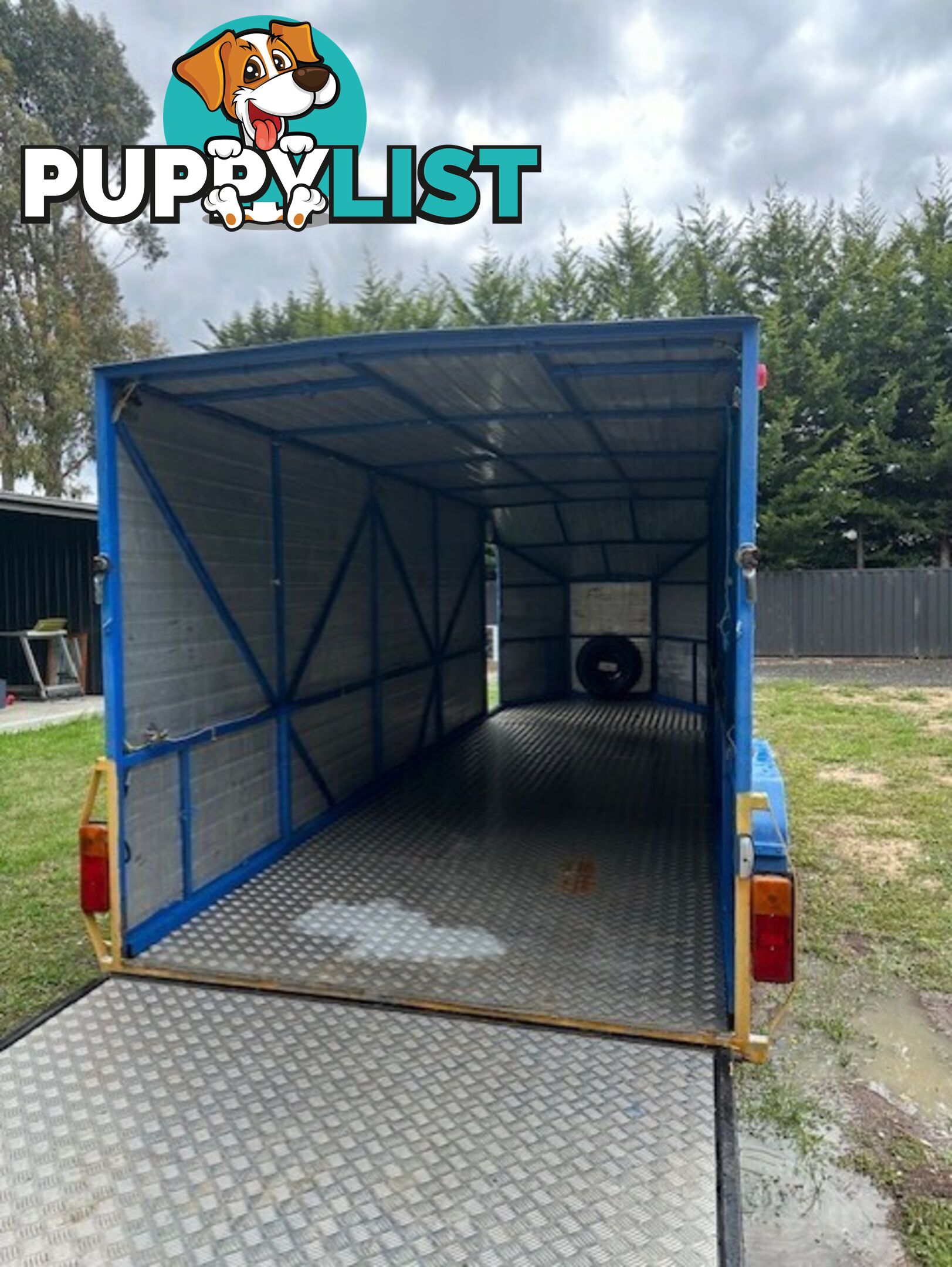 Large Double Axle Box Trailer
