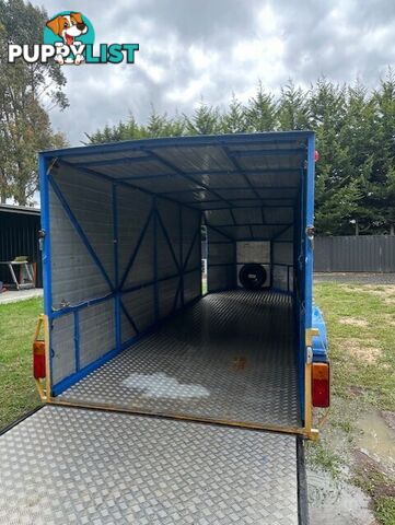 Large Double Axle Box Trailer