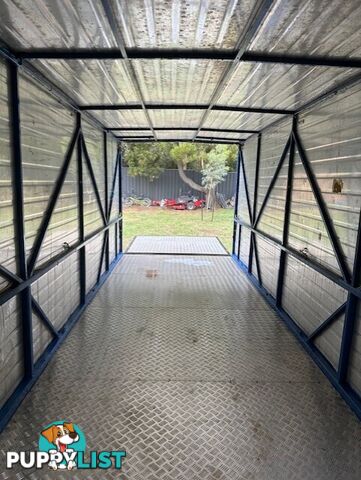 Large Double Axle Box Trailer