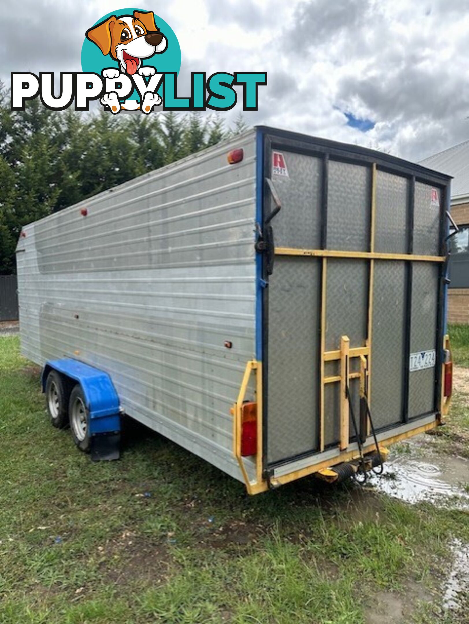 Large Double Axle Box Trailer