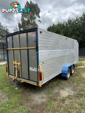 Large Double Axle Box Trailer