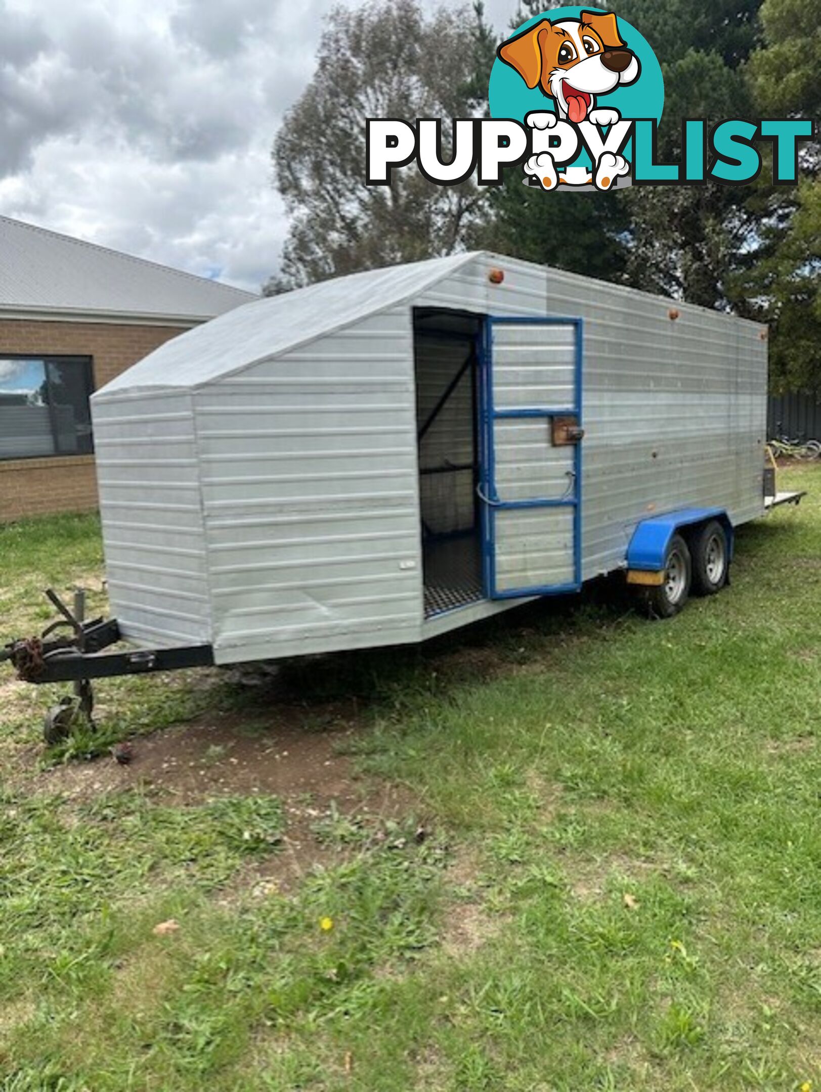 Large Double Axle Box Trailer