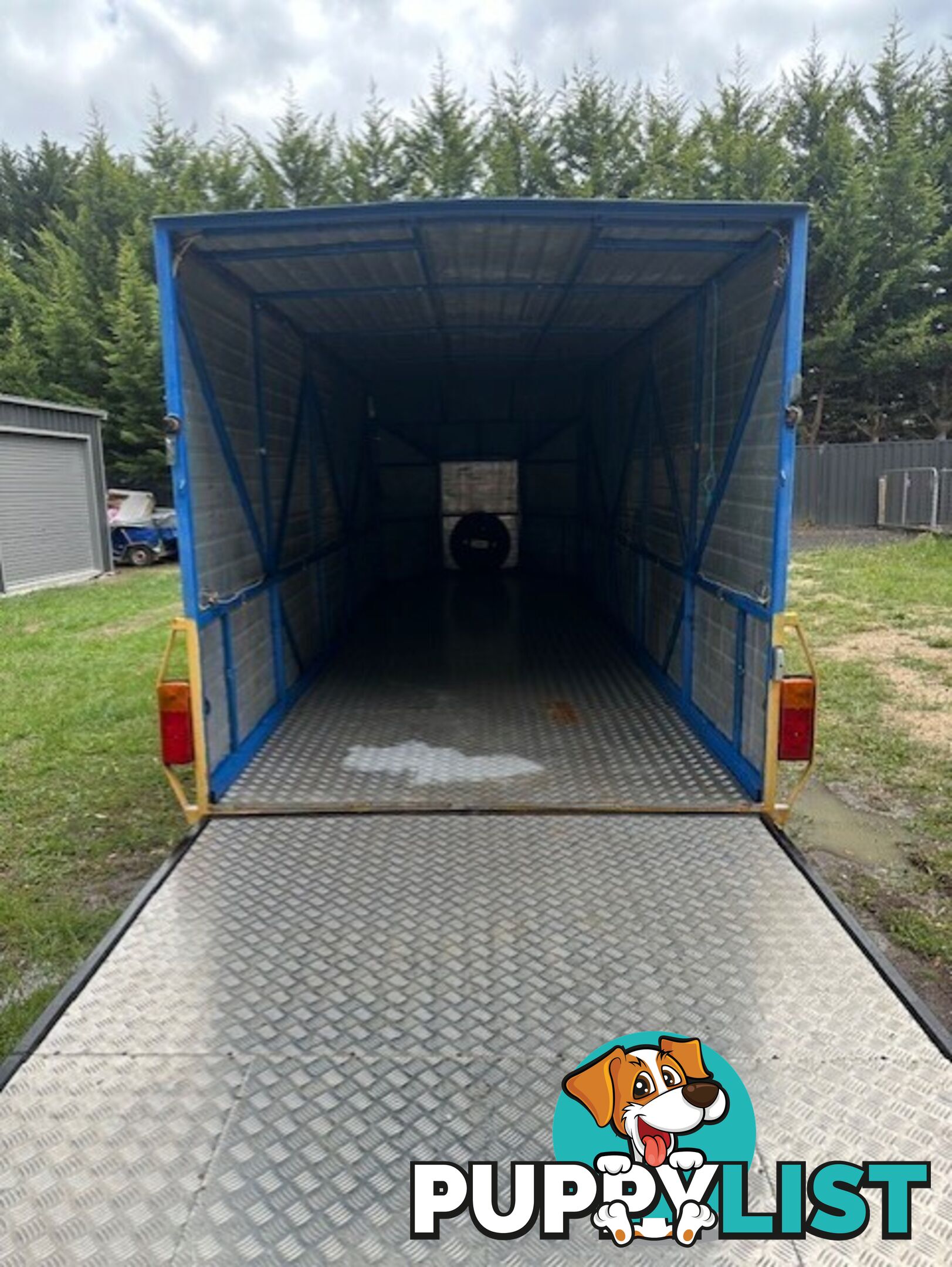 Large Double Axle Box Trailer