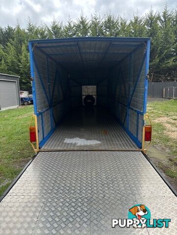 Large Double Axle Box Trailer