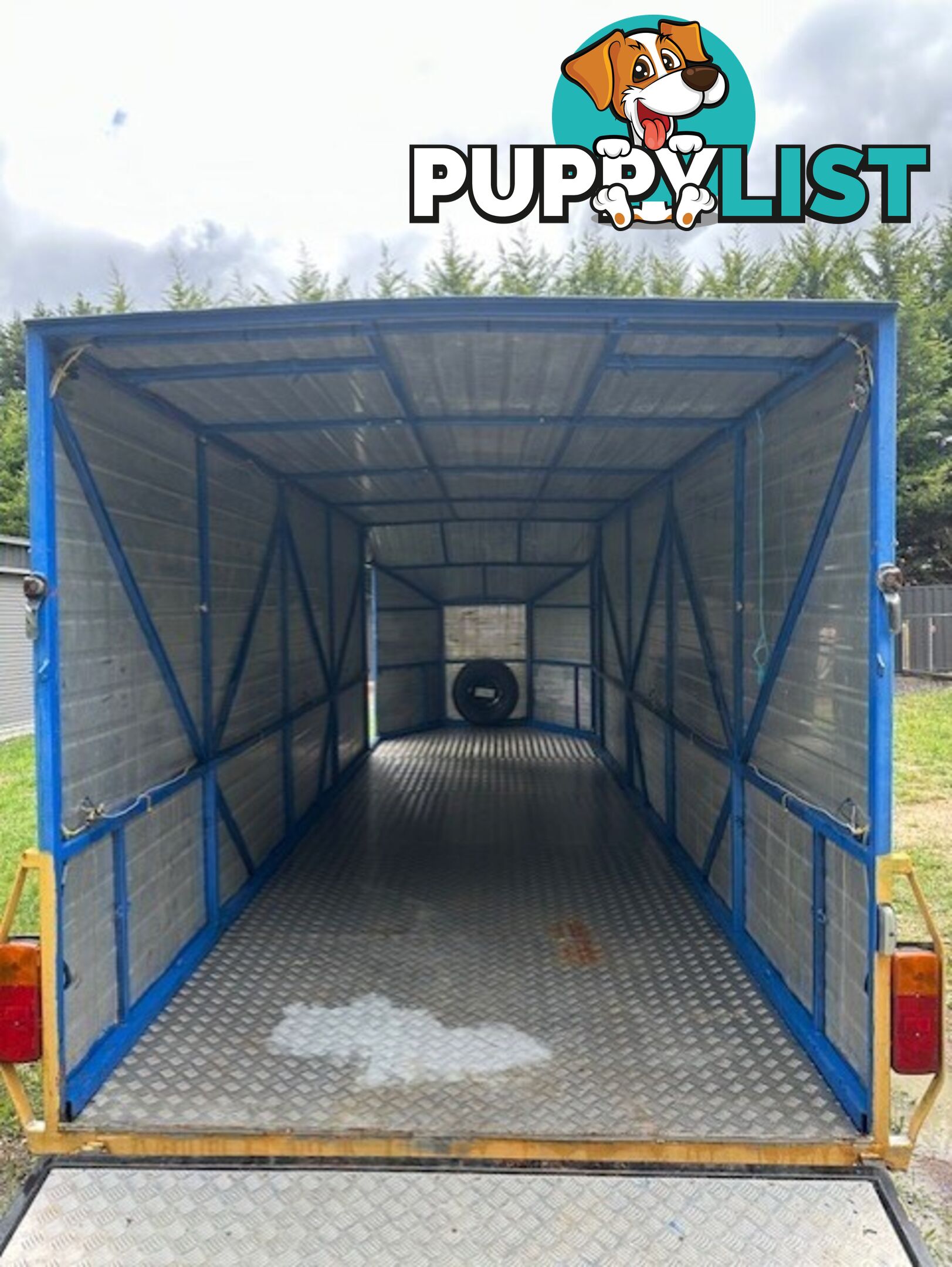 Large Double Axle Box Trailer