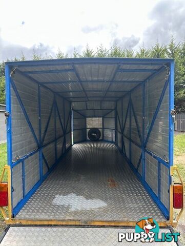 Large Double Axle Box Trailer